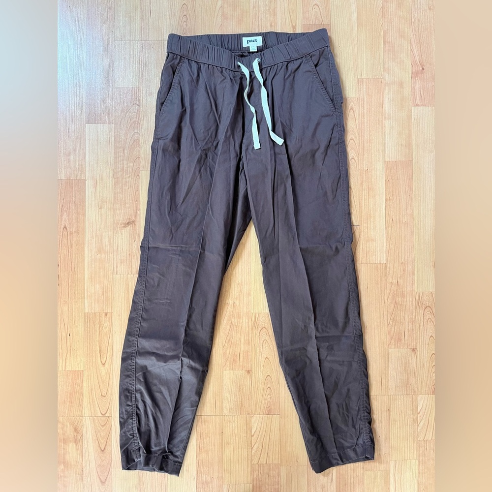 Pact Woman’s Organic Cotton Straight Leg Pants size M